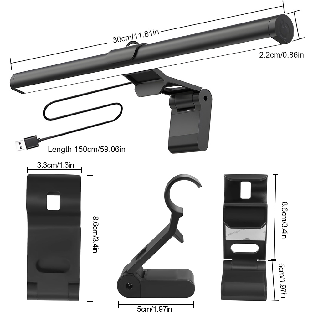 Desk Setup Lighting - Lampa na monitor komputera stacjonarnego, wisząca