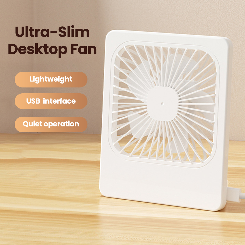 Fan Desk Small Usb - Mini wentylator USB z 5 łopatkami,