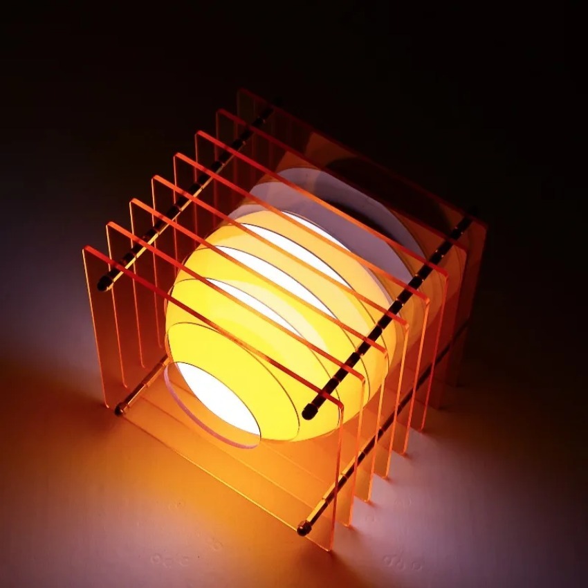 DIY Akrylowa Lampa Księżycowa  – Desk Setup Lighting recenzja i cena