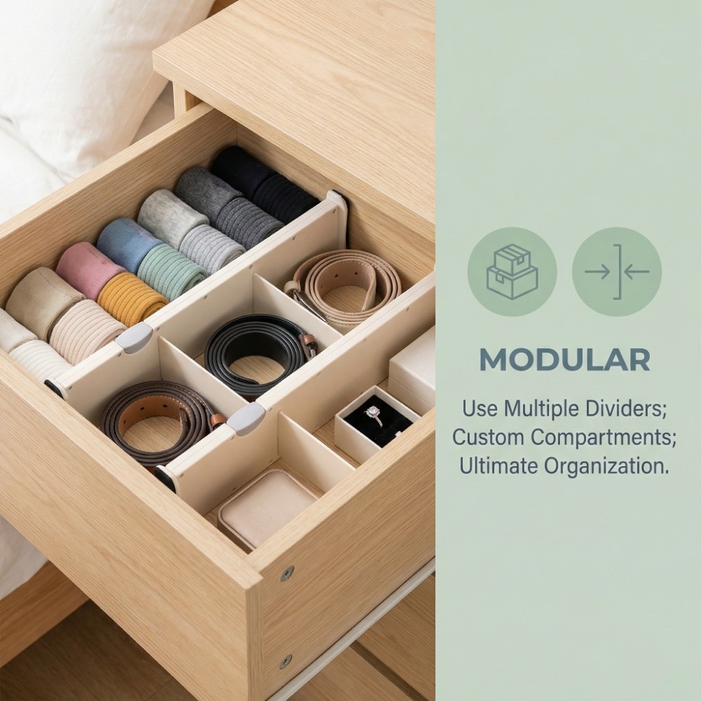 Teleskopowa przegroda do szufl – Desk Drawer Unit recenzja i cena