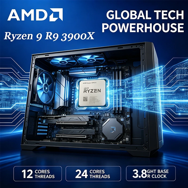 AMD Ryzen 9 3900X Tray, Odblok – Amd Cpu Ryzen 9 recenzja i cena