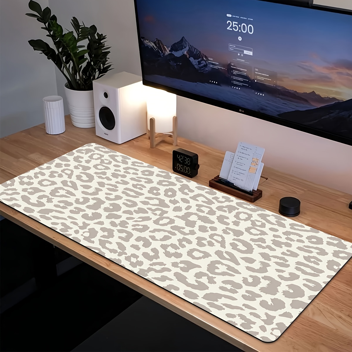 Podkładka pod klawiaturę i mys – Desk Setup Brown recenzja i cena