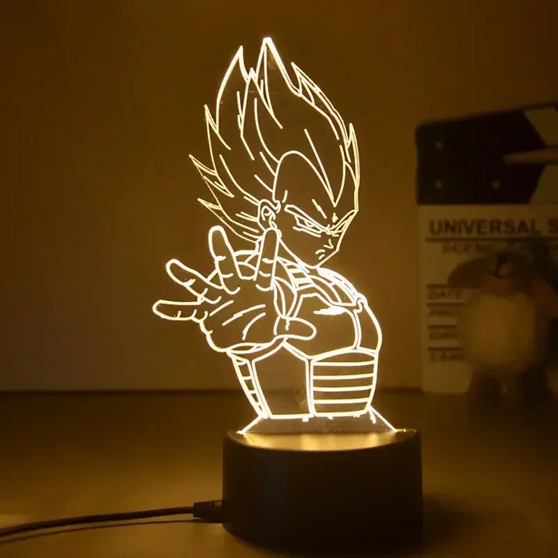 Dragon Ball Z Super Saiyan Veg – Desk Setup Lighting recenzja i cena