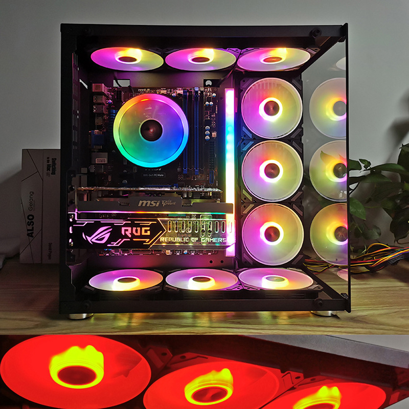 Wentylator obudowy ARGB 120mm  – Desk Setup Lighting recenzja i cena
