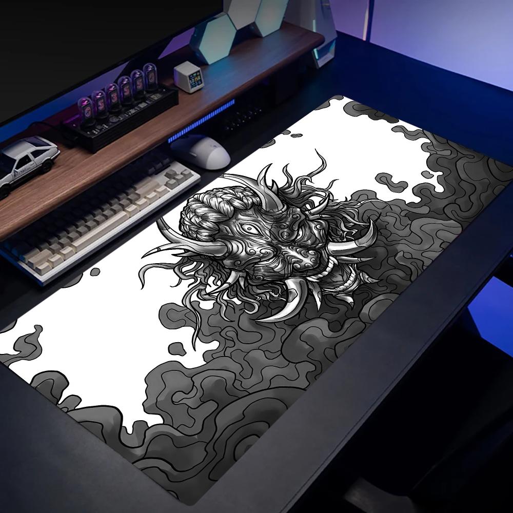 Podkładka pod mysz Oni Hannya, – Desk Setup Keyboard recenzja i cena