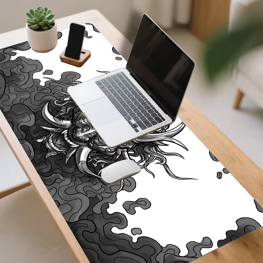 Podkładka pod mysz Oni Hannya, – Desk Setup Keyboard recenzja i cena